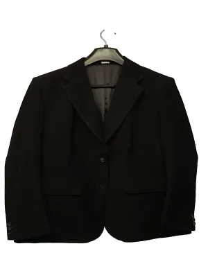 Men’s Blazer (Jet Black Imported Fabric - All Sizes)