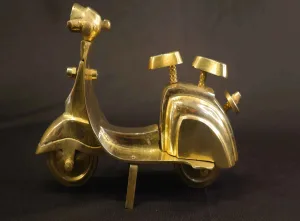 Vintage Brass Scooter