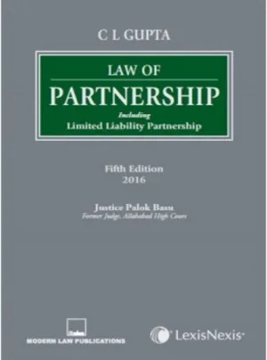 Law of Partnership–Including Limited Liability Partnership