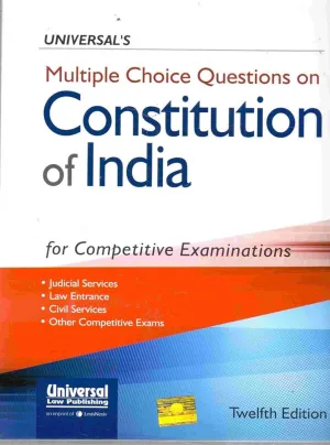 Multiple Choice Questions on Constitution of India for Competitive Examinations
