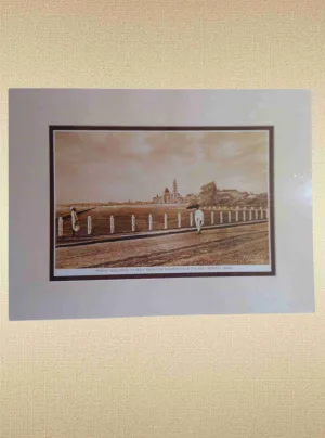 Public Buildings Bombay 1883 Framed Print