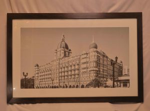 Taj Mahal Palace frame Black & White