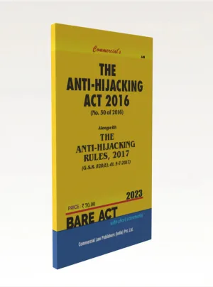 The Anti Hijacking Act, 2016