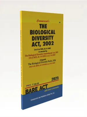 The Biological Diversity Act, 2002 alongwith Rules 2004