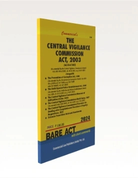The Central Vigilance Commission Act, 2003 alongwith Allied Acts