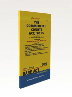 The Commercial Courts Act, 2015