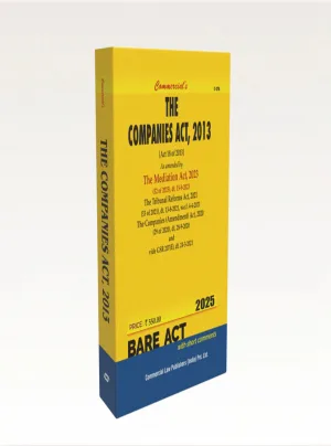 The Companies Act, 2013