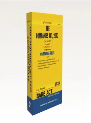 The Companies Act, 2013 alongwith Allied Companies Rules