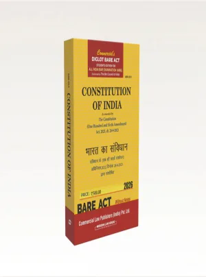 The Constitution of India (AIBE) Diglot