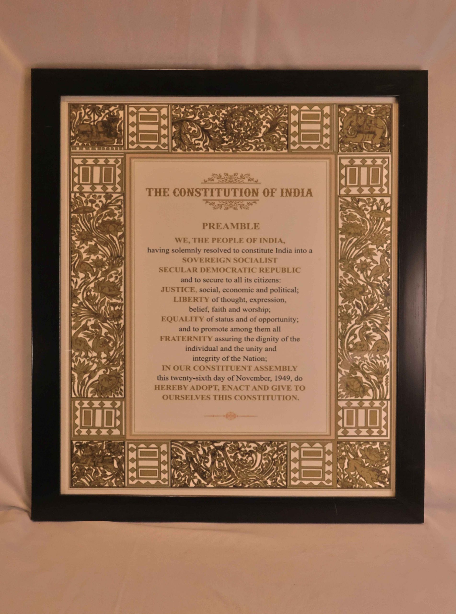 “The Constitution of India” Preamble