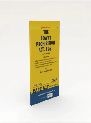 The Dowry Prohibition Act, 1961 with State Amendments