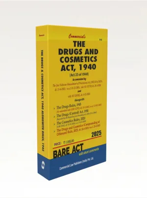 The Drugs and Cosmetics Act, 1940