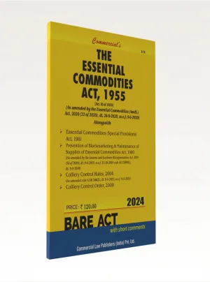 The Essential Commodities Act, 1955