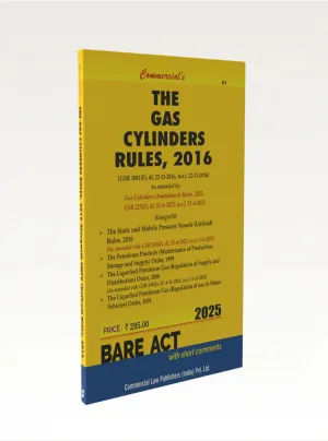 The Gas Cylinders Rules, 2016