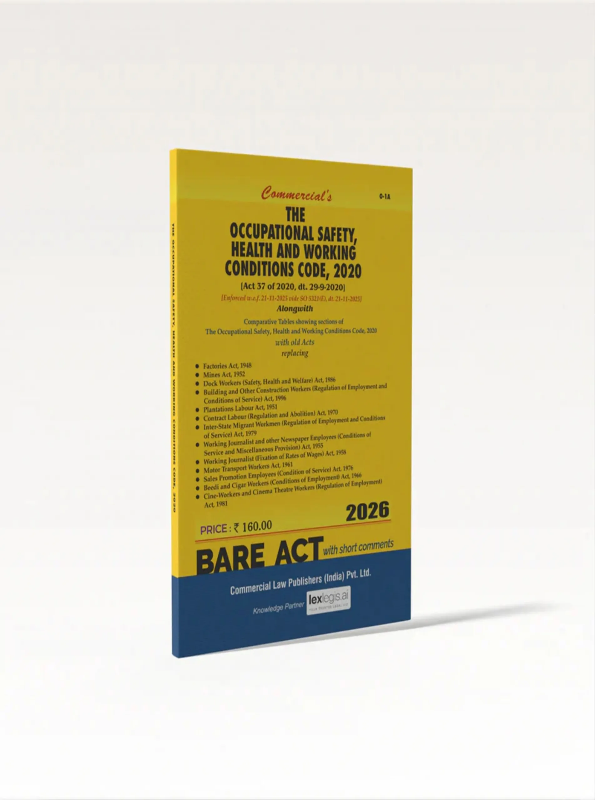 The Occupational Safety Health and Working Conditions Code 2020