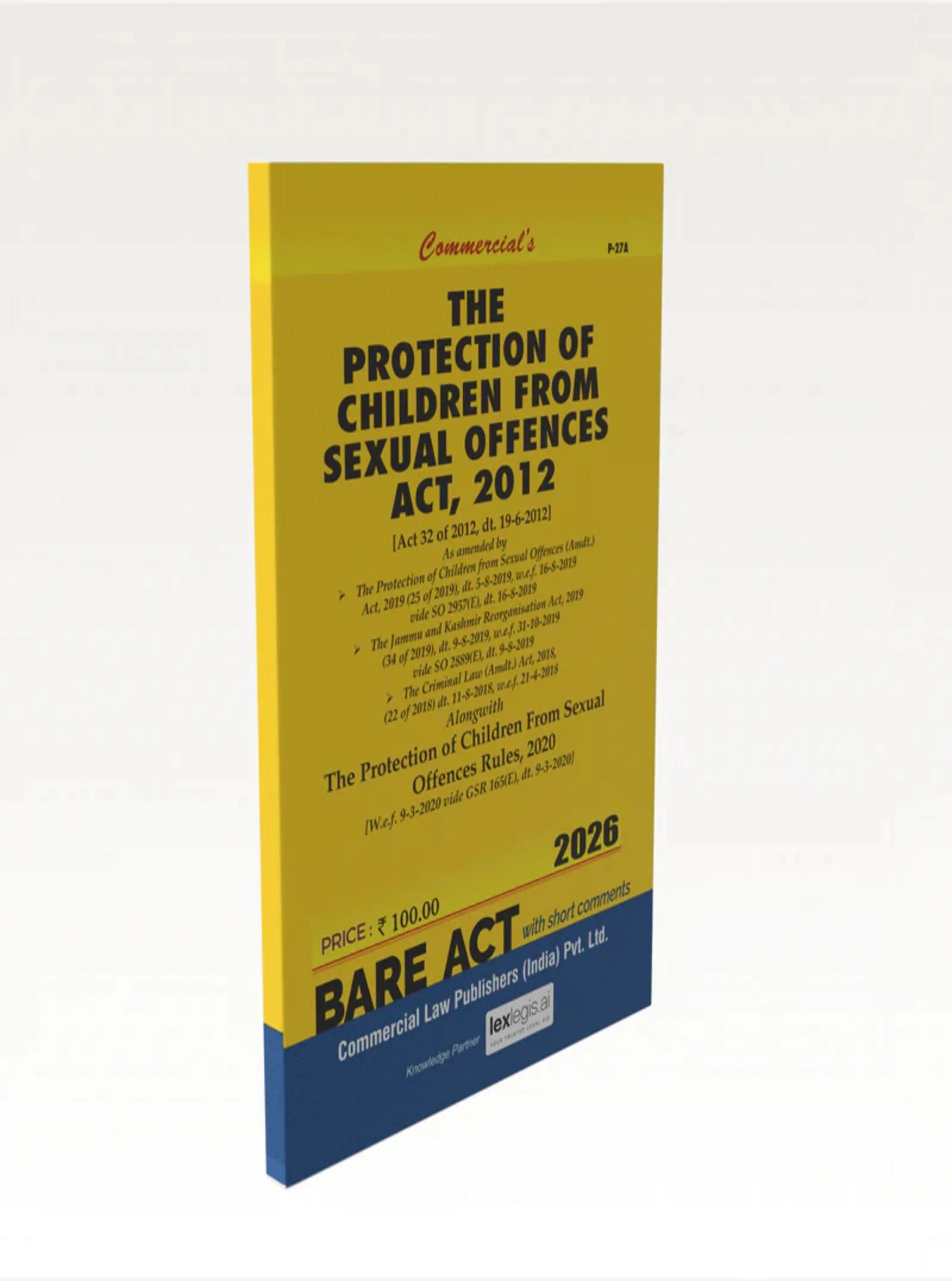 The Protection of Children from Sexual Offences Act 2012