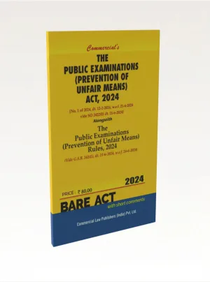The Public Examinations (Prevention of Unfair Means) Act, 2024