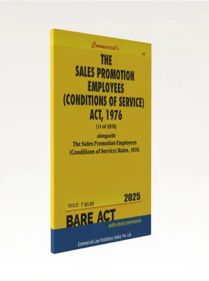The Sales Promotion Employees (Conditions of Service) Act, 1976