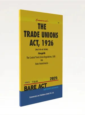The Trade Unions Act, 1926 along with Central Regulations, 1938