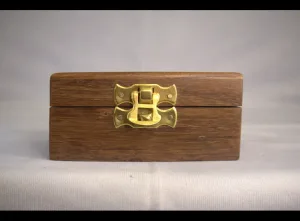 Vintage Pocket Telescope with Leather-Grain Barrel