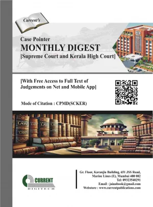 Case Pointer Monthly Digest Supreme Court And Kerala High Court