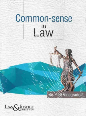 Common-Sense In Law Indian Reprint, 2023
