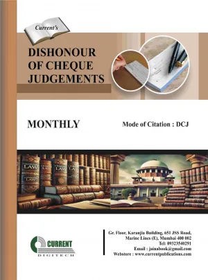 Dishonour of Cheque Judgements