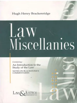 Law Miscellanies Indian Reprint, 2024