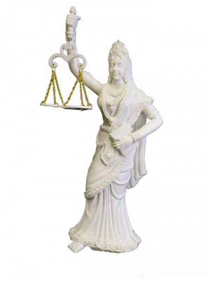 Lady of Justice - White