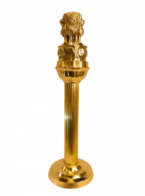 Brass Ashok Stambh pillar