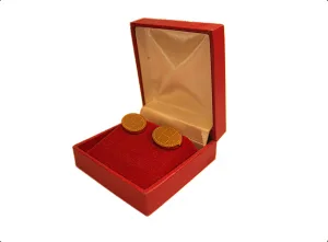 Round Hermes Cufflinks