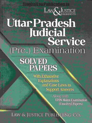 Uttar Pradesh Judicial Service (UPJS) Prelims Exam Solved Papers Edition 2023