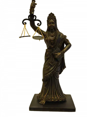 Lady of Justice - Copper